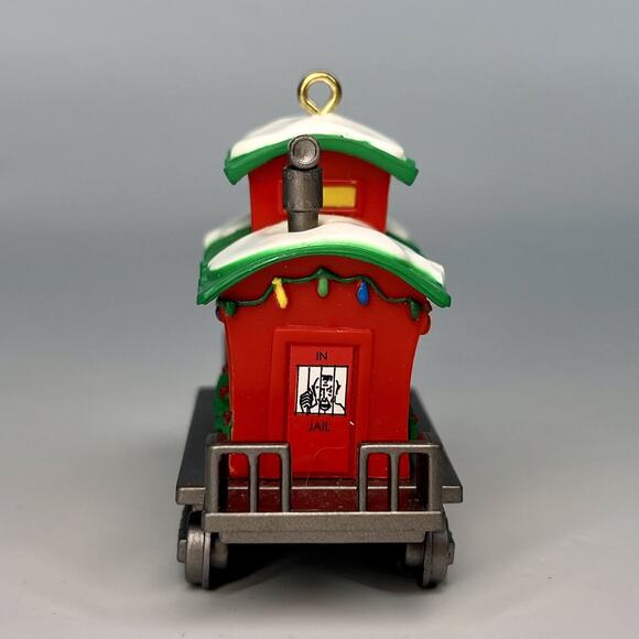 Monopoly CABOOSE Christmas Ornament Train Retired 2006 Gift Box Basic Fun - Picture 3 of 6